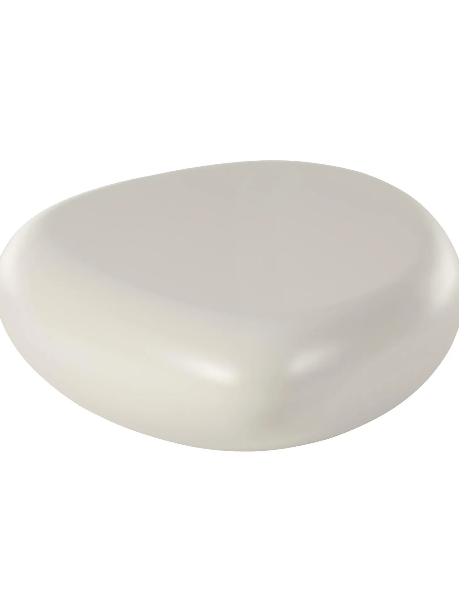 Mesa De Centro Ovalada En Forma De Piedra Pietra