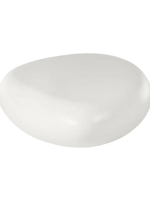Mesa De Centro Ovalada En Forma De Piedra Pietra