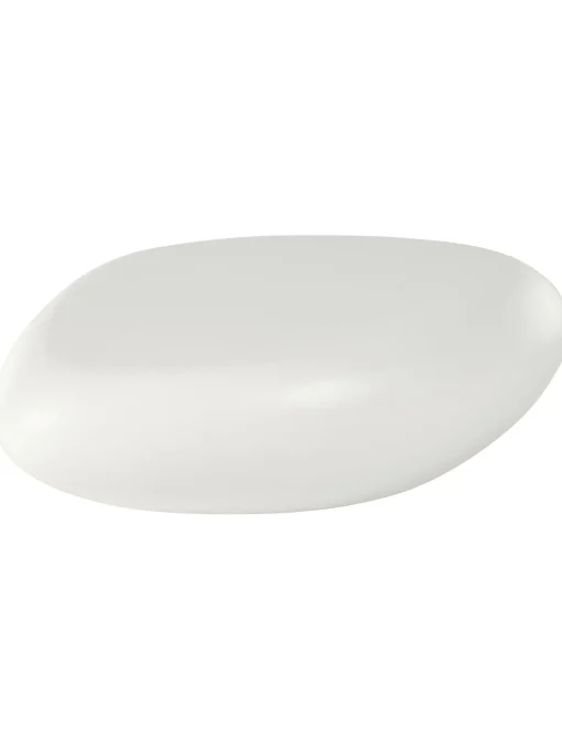 Mesa De Centro Ovalada En Forma De Piedra Pietra