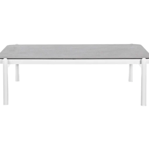 Mesa De Centro Para Exterior Florencia, Con Tablero De Cristal