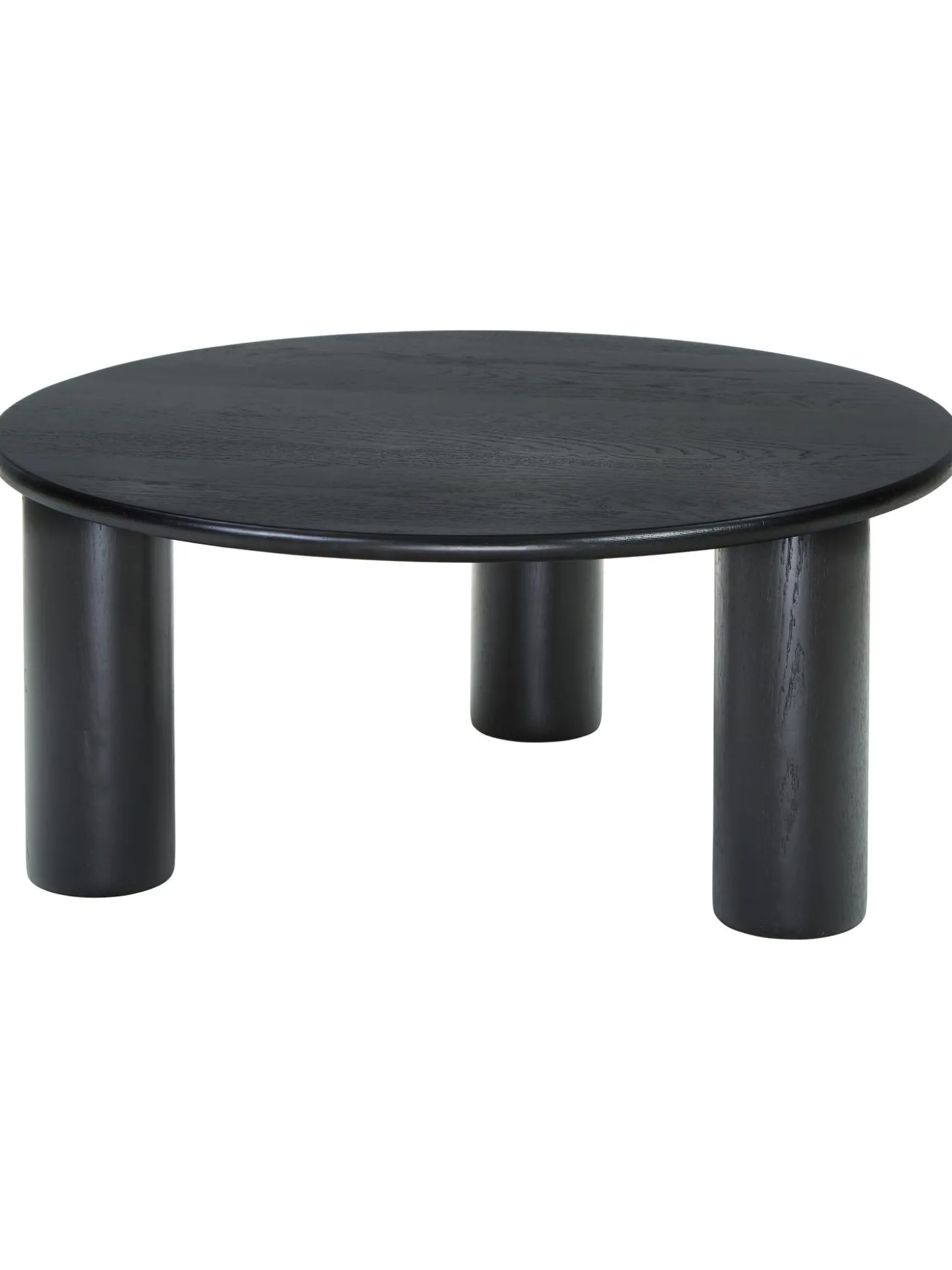 Mesa De Centro Redonda De Roble Didi