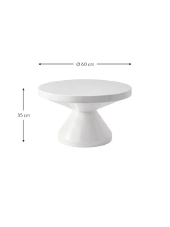 Mesa De Centro Redonda Zig Zag