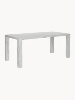 Mesa De Comedor Carl, Tablero En Aspecto Marmol, 180 X 90 Cm