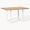 Mesa De Comedor De Madera De Roble Oliver, Diferentes Tamanos