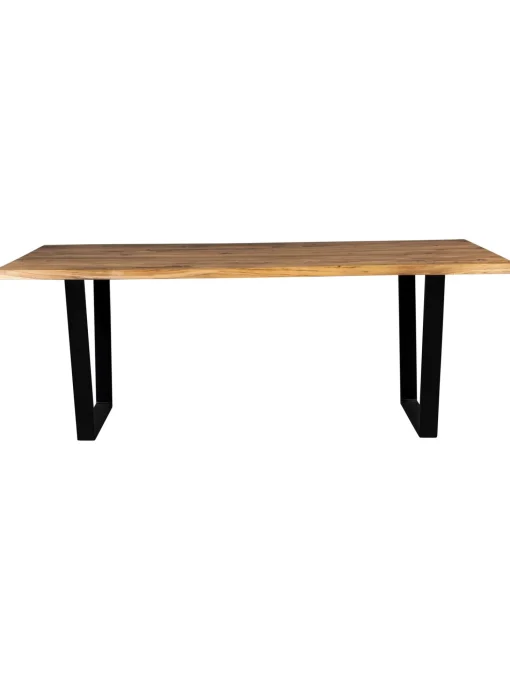 Mesa De Comedor De Madera De Acacia Aka, Tamanos Diferentes