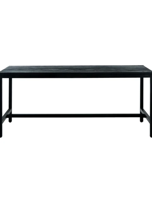 Mesa De Comedor De Madera De Mango Raw, 180 X 90 Cm