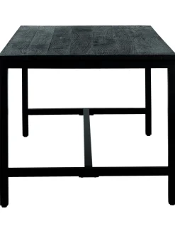 Mesa De Comedor De Madera De Mango Raw, 180 X 90 Cm