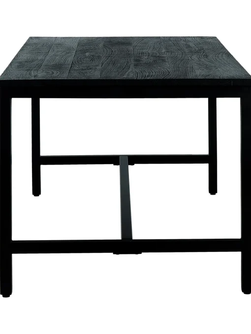 Mesa De Comedor De Madera De Mango Raw, 180 X 90 Cm