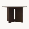 Mesa De Comedor En Roble Oscuro Androgyne, Tamanos Diferentes
