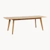 Mesa De Comedor Extensible En Roble Cirrus, 190-235 X 90 Cm