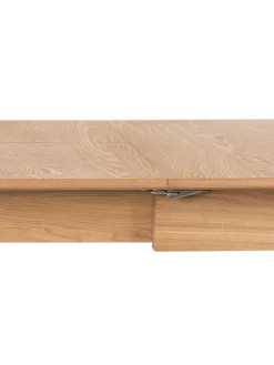 Mesa De Comedor Extensible De Madera De Fresno Glimps, 120-162 X 80 Cm