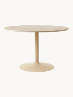 Mesa De Comedor Ovalada De Marmol Miley, 120 X 90 Cm