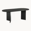 Mesa De Comedor Ovalada De Madera Toni, 200 X 90 Cm