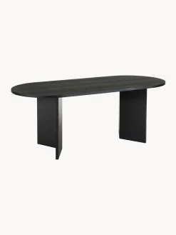 Mesa De Comedor Ovalada De Madera Toni, 200 X 90 Cm