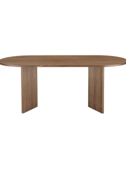 Mesa De Comedor Ovalada De Madera Toni, 200 X 90 Cm