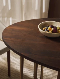 Mesa De Comedor Ovalada De Madera De Mango Luca, Tamanos Diferentes