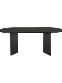 Mesa De Comedor Ovalada De Madera Toni, 200 X 90 Cm