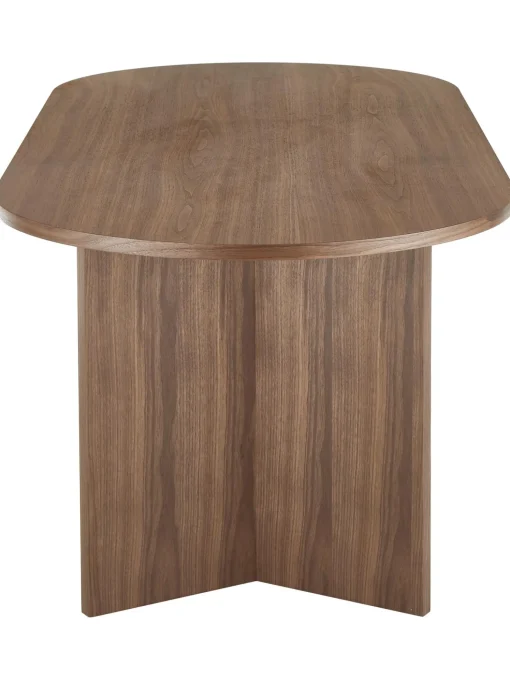 Mesa De Comedor Ovalada De Madera Toni, 200 X 90 Cm