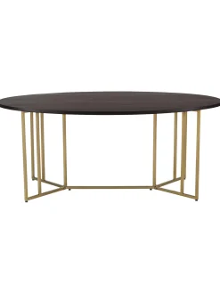 Mesa De Comedor Ovalada De Madera De Mango Luca, Tamanos Diferentes
