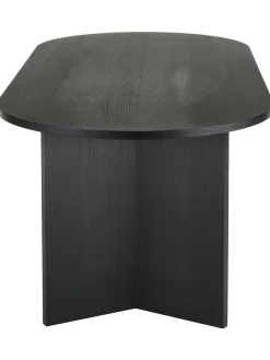 Mesa De Comedor Ovalada De Madera Toni, 200 X 90 Cm