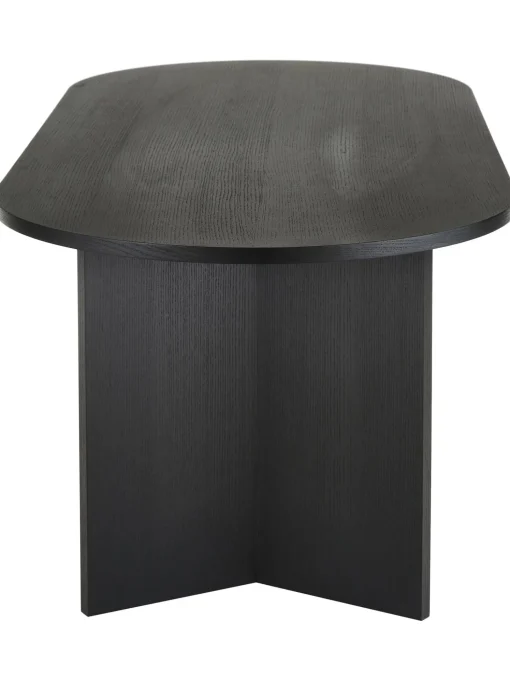 Mesa De Comedor Ovalada De Madera Toni, 200 X 90 Cm