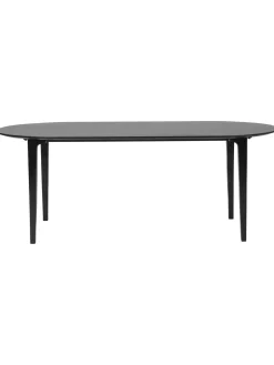 Mesa De Comedor Ovalada De Madera De Mango Maciza Archie, 200 X 100 Cm
