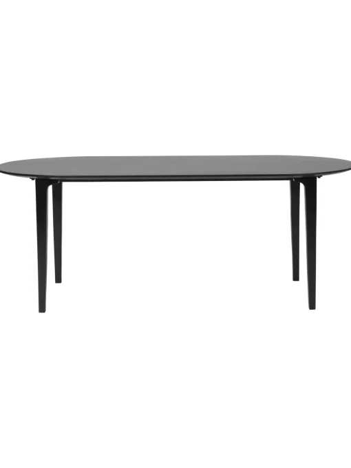 Mesa De Comedor Ovalada De Madera De Mango Maciza Archie, 200 X 100 Cm