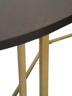 Mesa De Comedor Ovalada De Madera De Mango Luca, Tamanos Diferentes