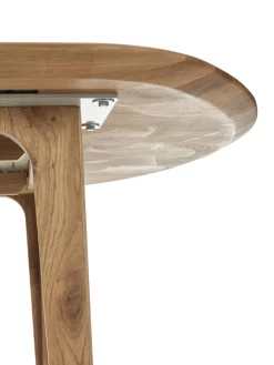 Mesa De Comedor Ovalada De Madera De Roble Maciza Archie, 200 X 100 Cm