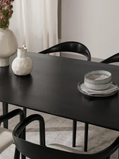 Mesa De Comedor Ovalada De Madera De Mango Maciza Archie, 200 X 100 Cm