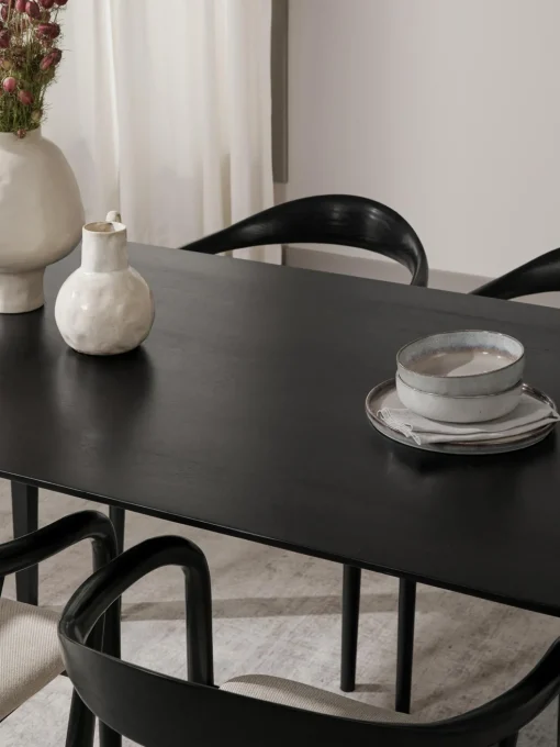 Mesa De Comedor Ovalada De Madera De Mango Maciza Archie, 200 X 100 Cm