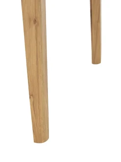Mesa De Comedor Ovalada De Madera De Roble Maciza Archie, 200 X 100 Cm