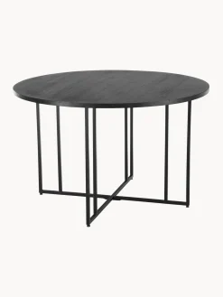 Mesa De Comedor Redonda De Madera De Mango Luca, Tamanos Diferentes