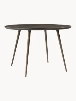 Mesa De Comedor Redonda De Madera De Roble Accent, Tamanos Diferentes