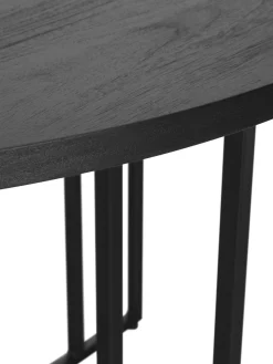 Mesa De Comedor Redonda De Madera De Mango Luca, Tamanos Diferentes