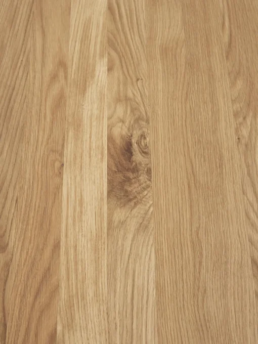 Mesa De Comedor Redonda De Madera De Roble Maciza Archie, O 110 Cm