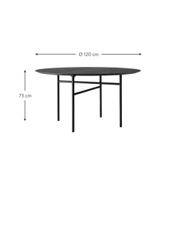 Mesa De Comedor Redonda Snaregade, O 120 Cm