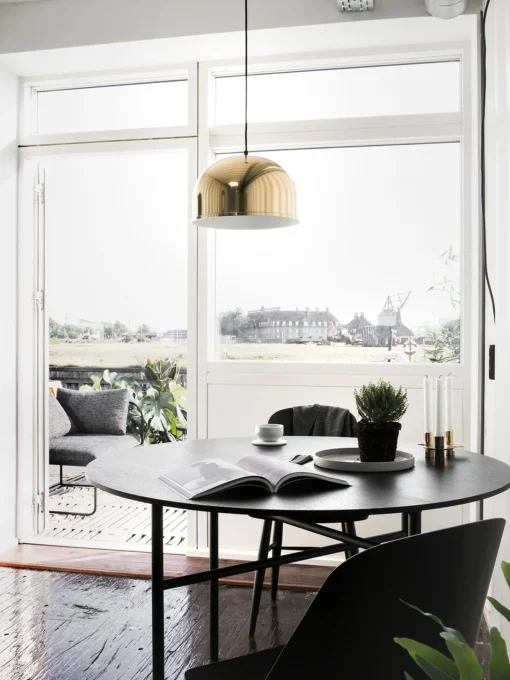 Mesa De Comedor Redonda Snaregade, O 120 Cm