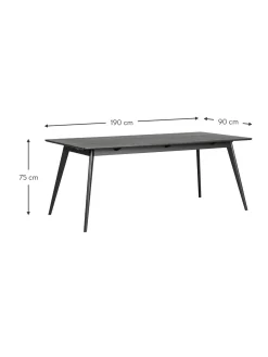 Mesa De Comedor Yumi, 190 X 90 Cm