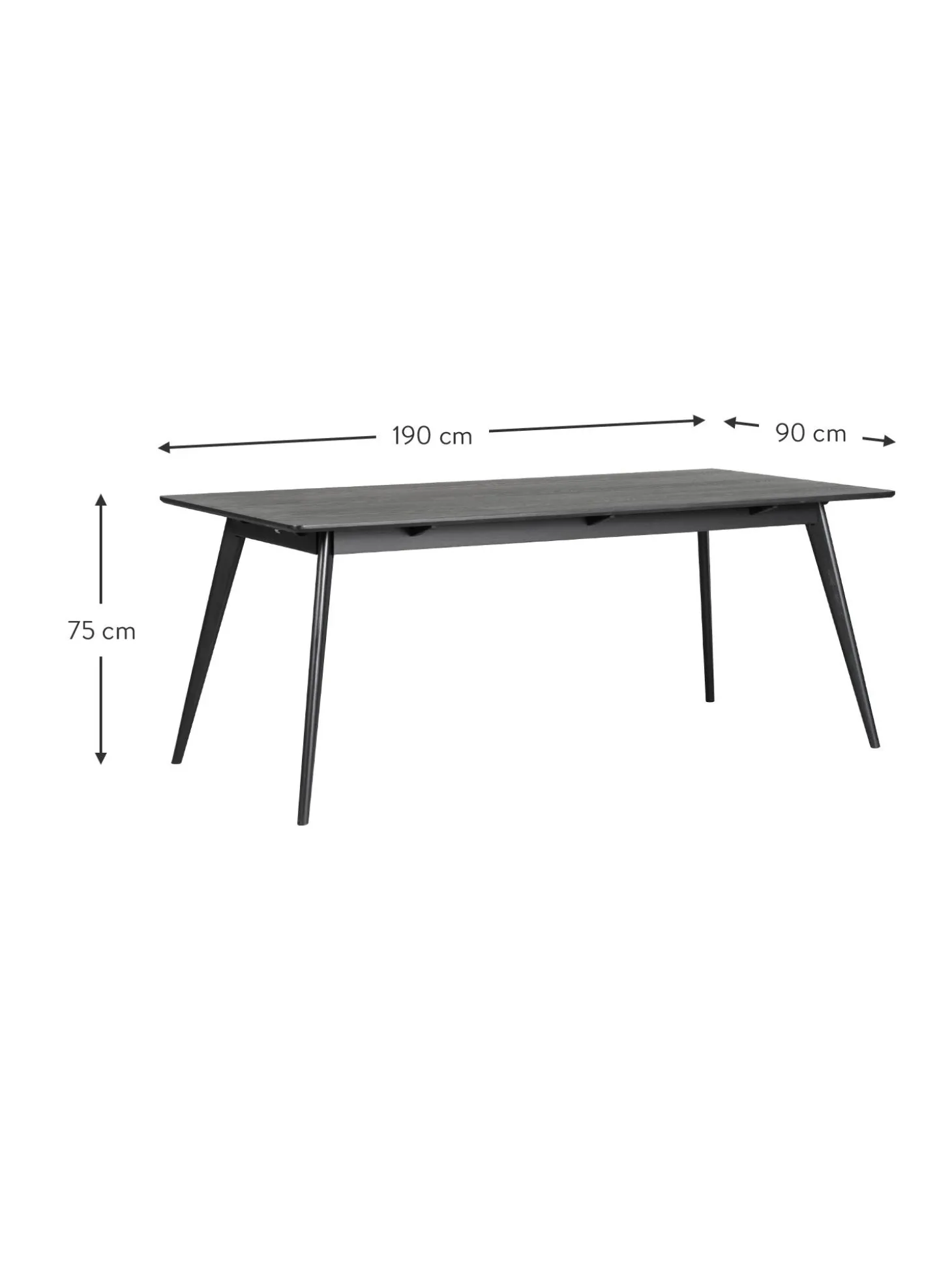 Mesa De Comedor Yumi, 190 X 90 Cm