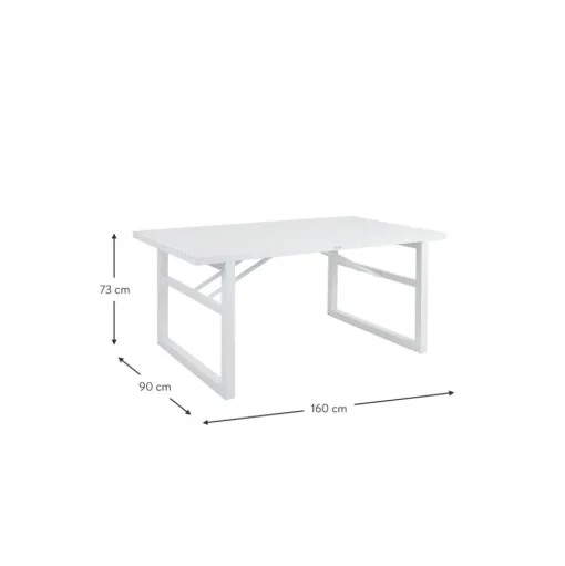 Mesa De Exterior Vevi, 160 X 90 Cm