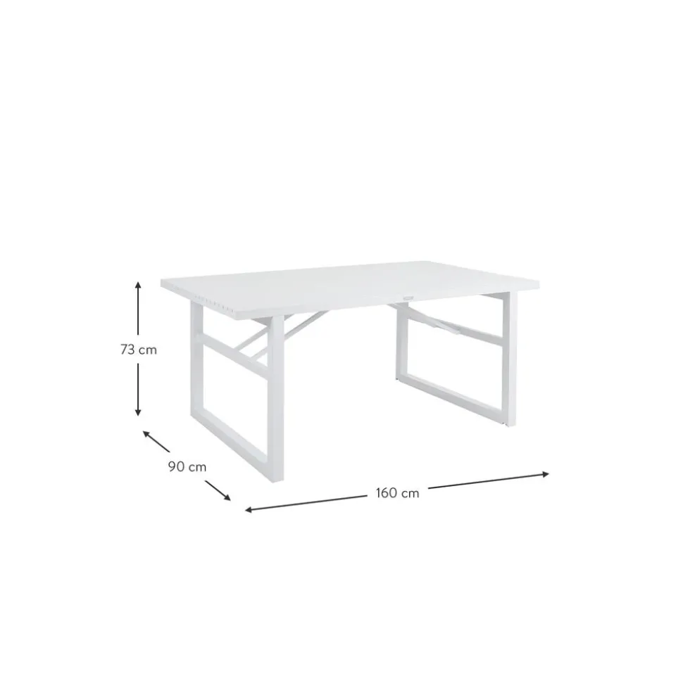 Mesa De Exterior Vevi, 160 X 90 Cm