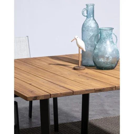 Mesa Para Exterior De Madera De Acacia Helsinki, 130 X 75 Cm