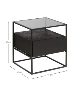 Mesita De Noche Con Cajon Theodor