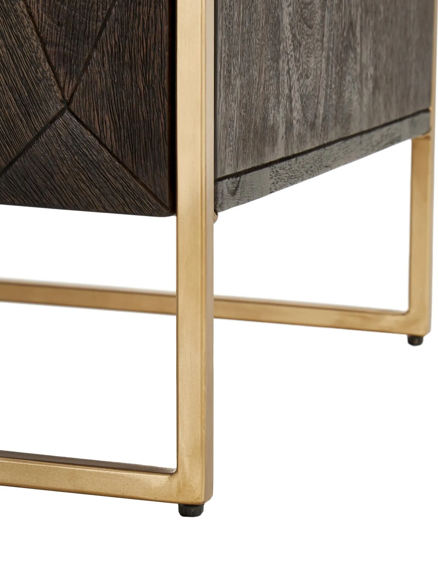 Mesita De Noche De Madera Maciza De Mango Harry