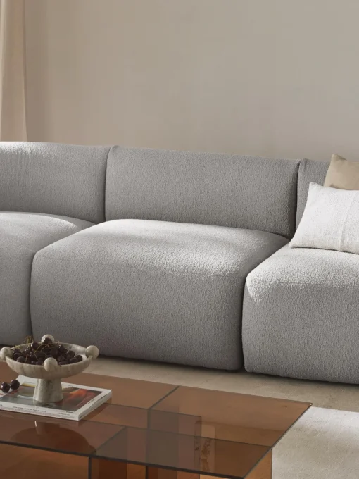 Modulo Central En Tejido Boucle Sofa Sofia