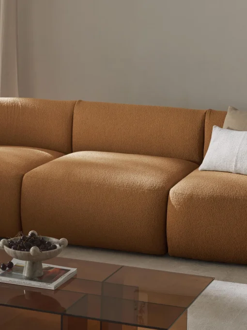 Modulo Central En Tejido Boucle Sofa Sofia