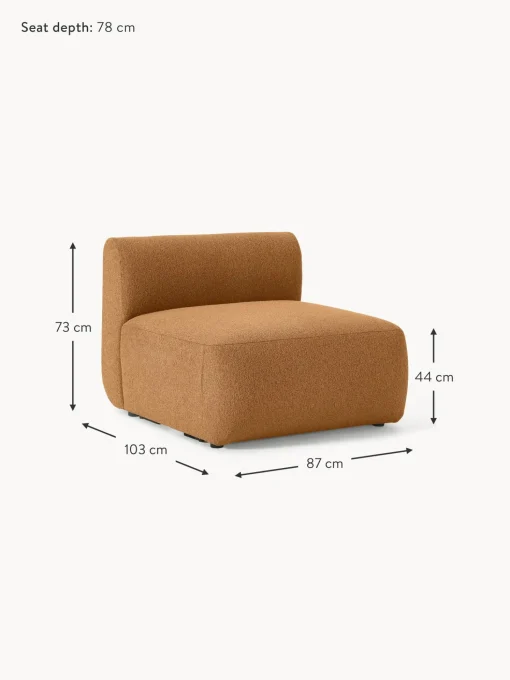 Modulo Central En Tejido Boucle Sofa Sofia