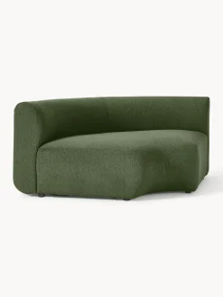 Modulo De Esquina Redondo En Tejido Boucle Sofa Sofia