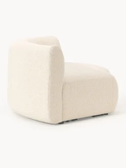 Modulo De Esquina Redondo En Tejido Boucle Sofa Sofia